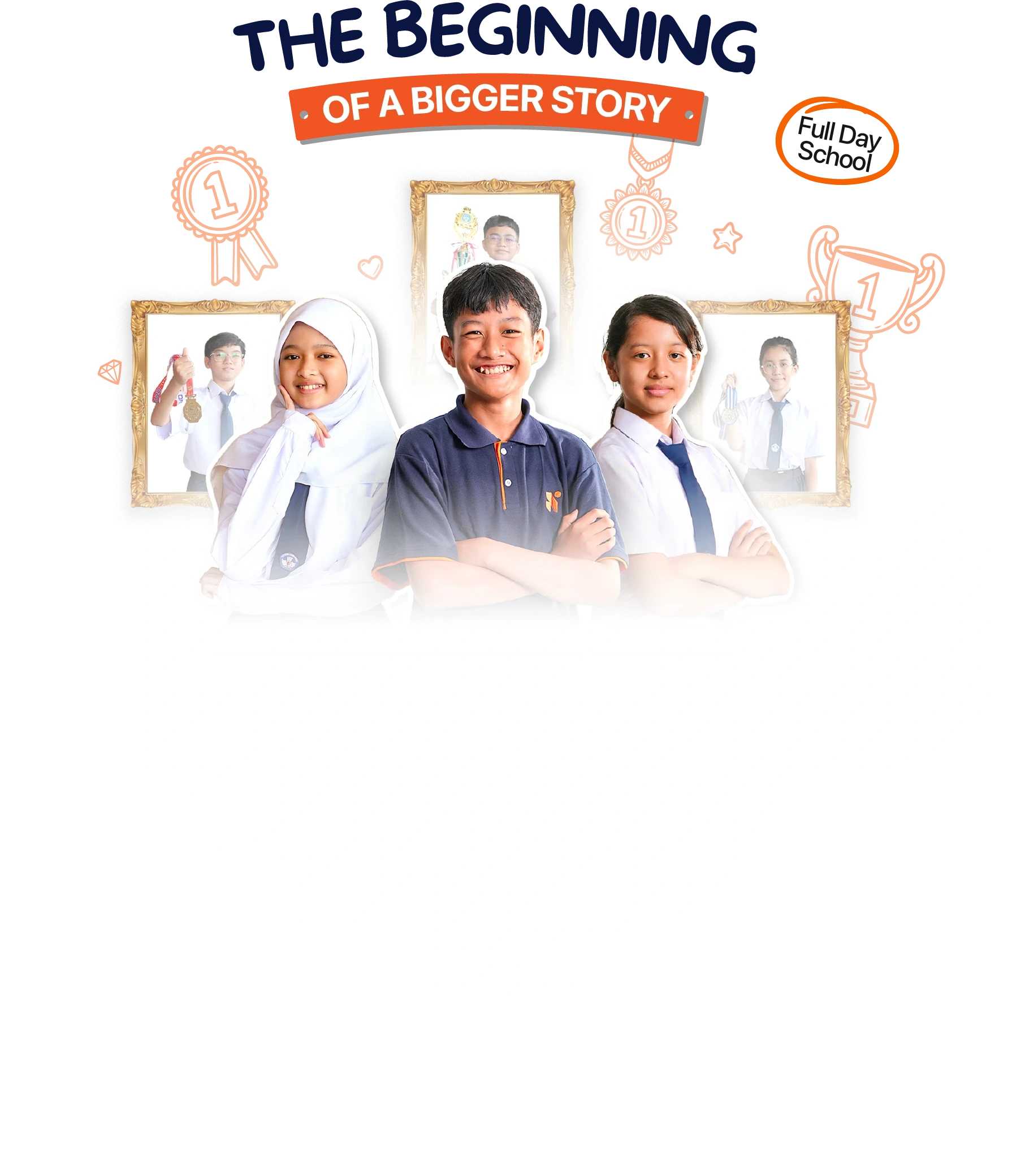The Beginning of a Bigger Story — Full Day School, penerimaan murid baru 2nd Gen SMP Rushd Solo